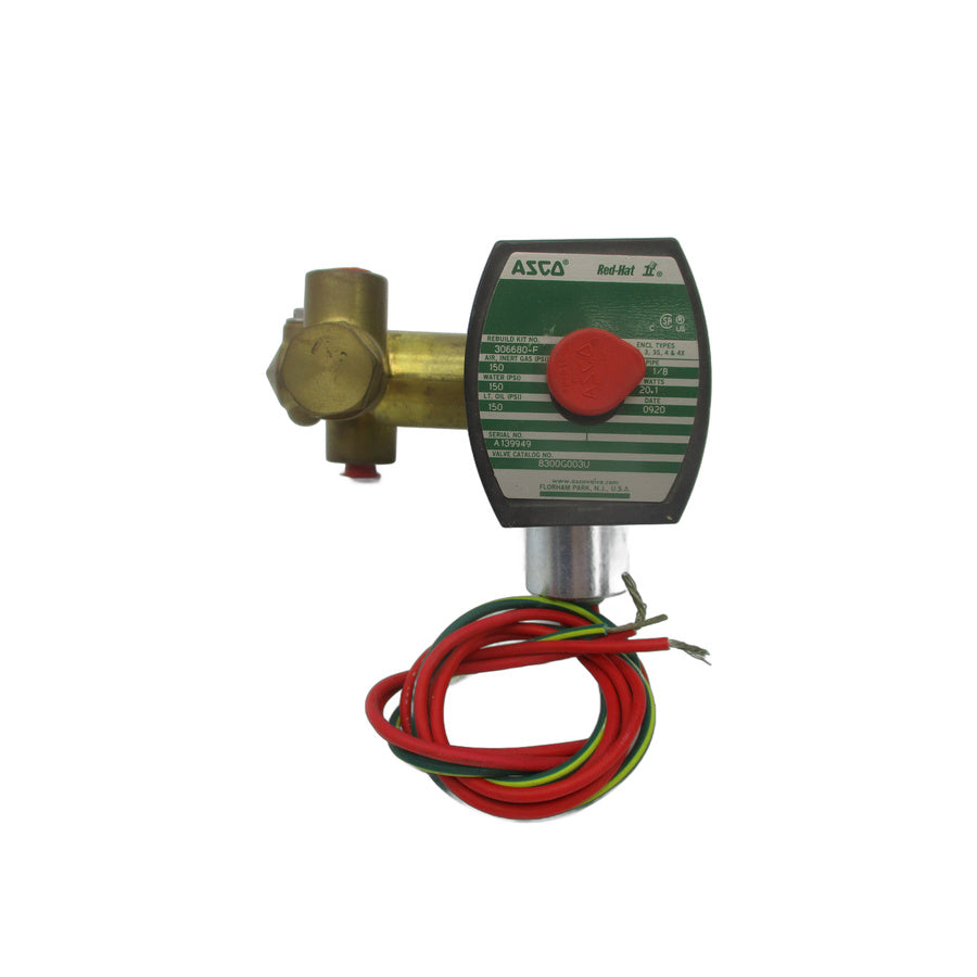 ASCO 8300G003U 480V 150PSI 1/8" NSNP