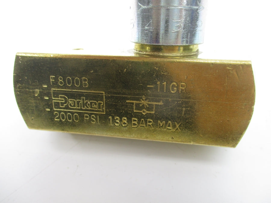 PARKER F800B-11GR 2000PSI NSNP