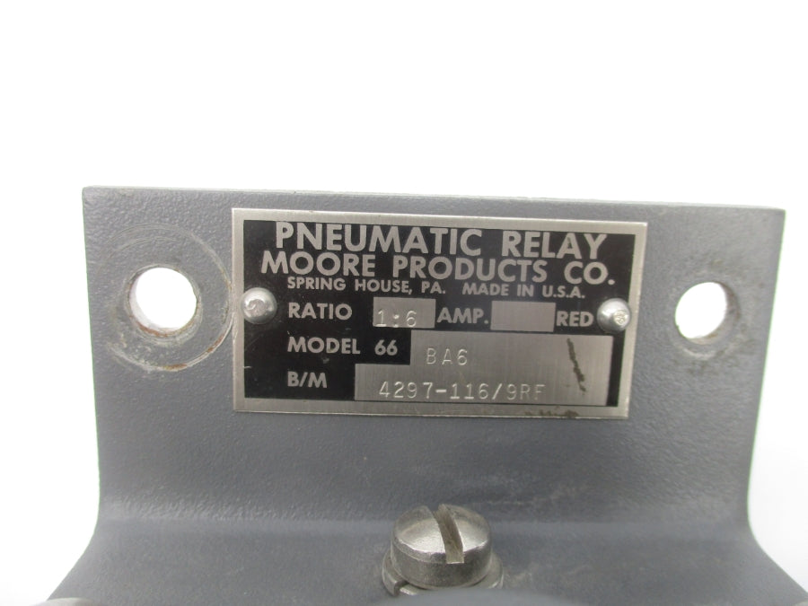 MOORE BA6 4297-116/9RF RATIO 1:6 UNMP