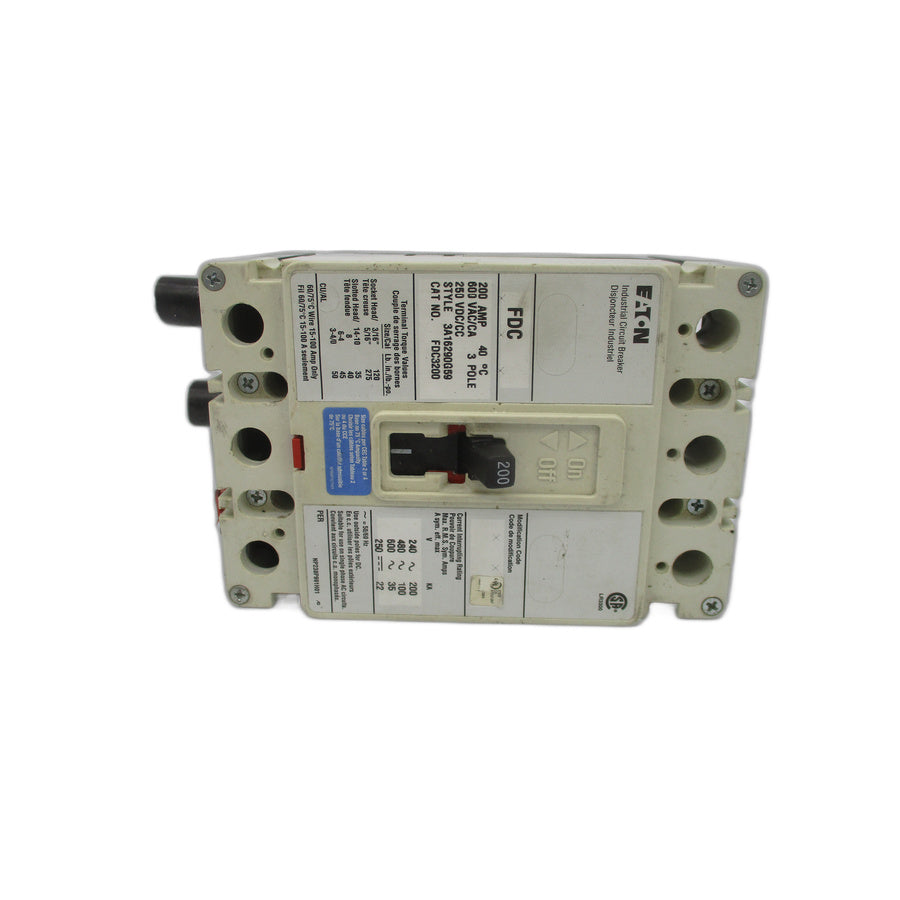EATON FDC3200 600VAC 200A (AS PICTURED) UNMP