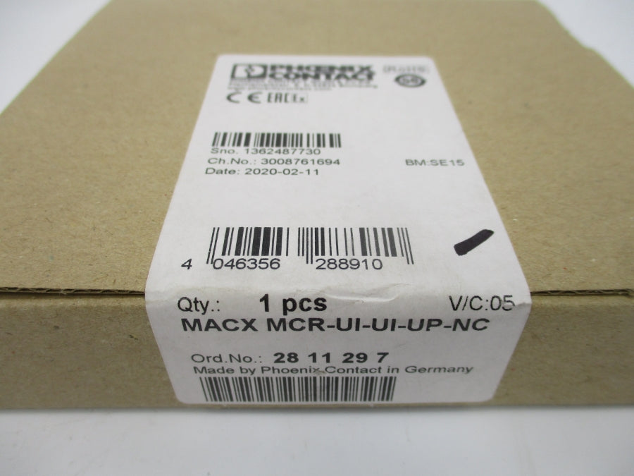 PHOENIX CONTACT MACXMCR-UI-UI-UP-NC 2811297 NSFS