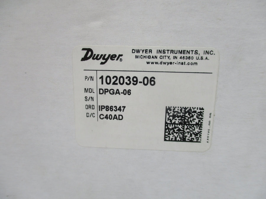 DWYER DPGA-06 102039-06 0-30PSI NSMP