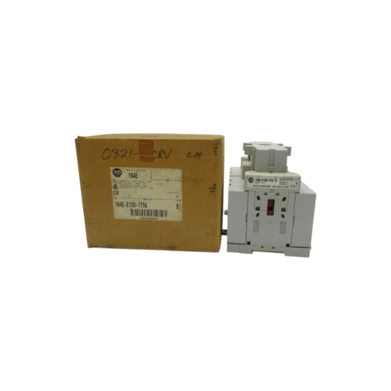 ALLEN BRADLEY 194E-E100-1756 SER. B (BR/WH) NSMP