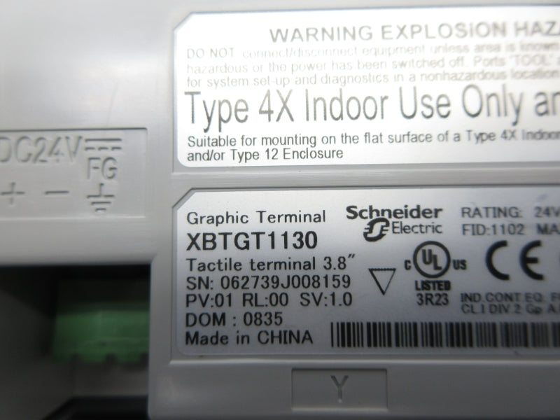 SCHNEIDER ELECTRIC XBTGT1130 24V NSNP