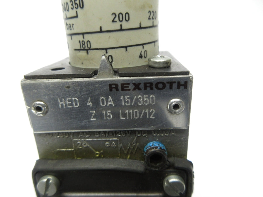 REXROTH HED4OA15/350Z15L110/12 230VAC 5A NSNP