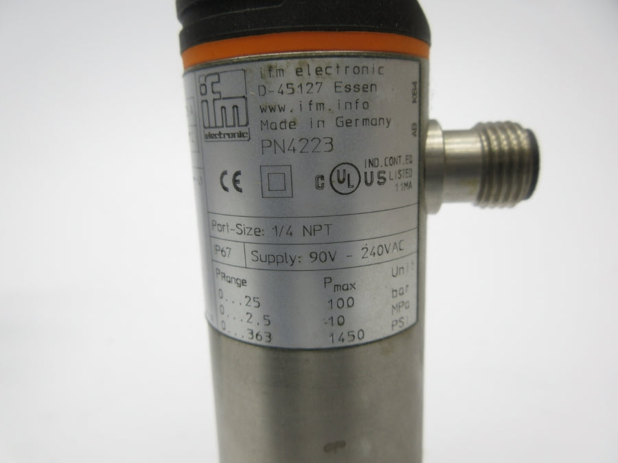 IFM EFECTOR PN4223 90-240VAC NSNP