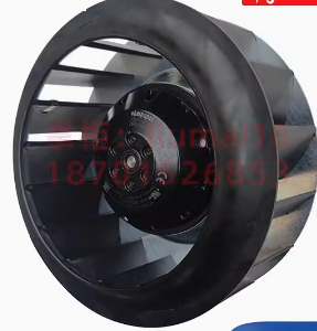 R2E180-AT06-15 Fan Motorized Impellers 230VAC Round - 180mm Dia Ball 4 Wire Leads with Splice Terminals