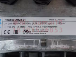 R3G560-AH23-01 ebm-papst fan 380V