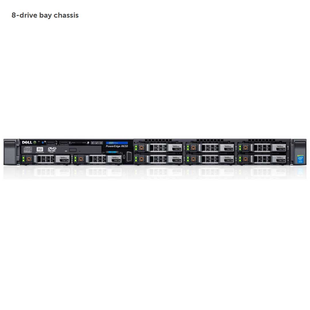 T6RV9 — 8x 2.5" Rack Chassis | Refurbished Dell PowerEdge R630