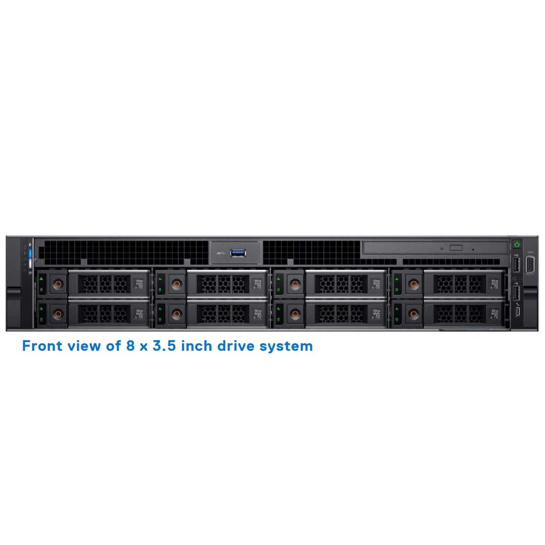 1Y0NR — 8x 3.5" SAS/SATA Rack Chassis | Refurbished Dell PowerEdge R740