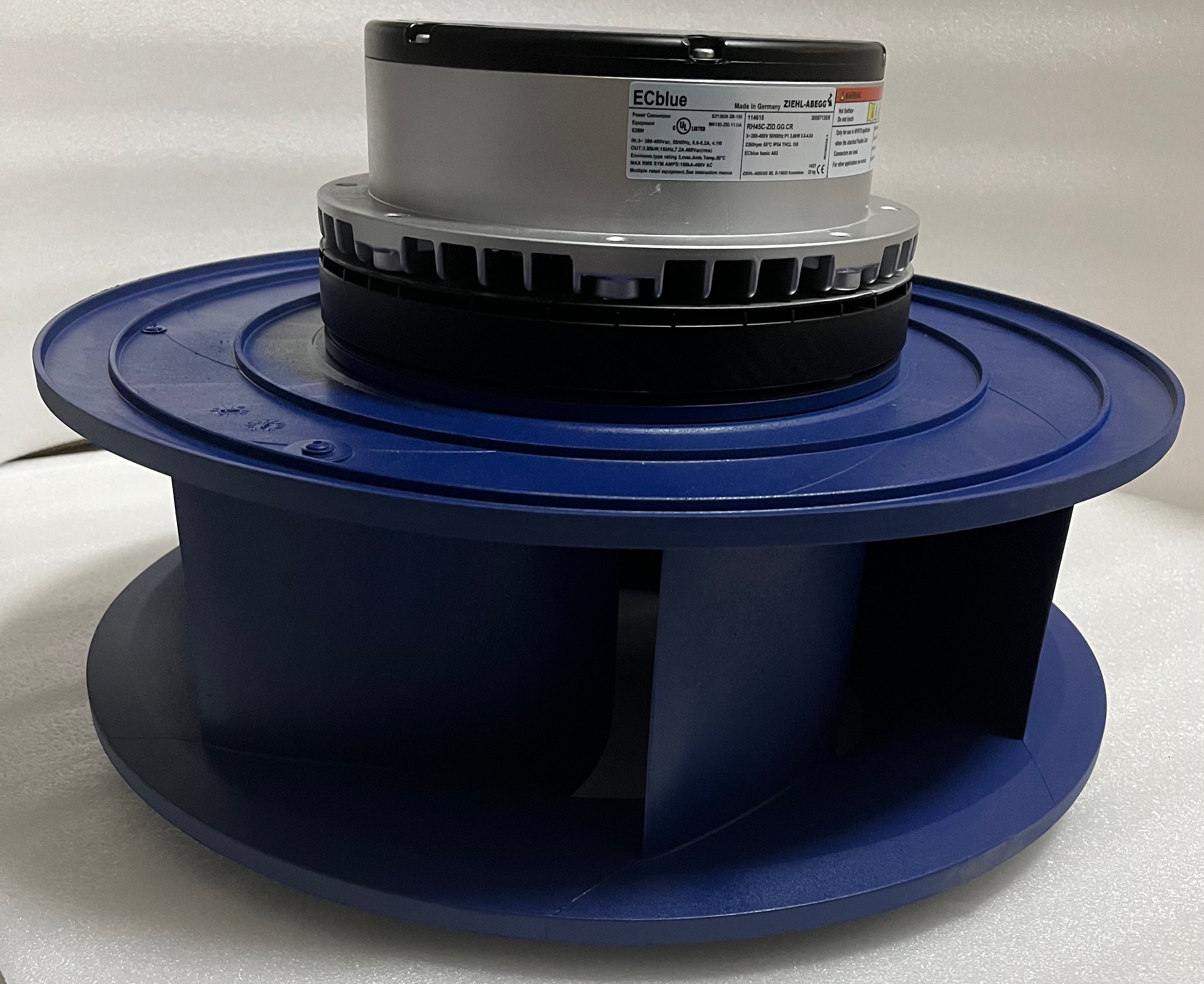 RH45C-ZID.GG.CR 116156 3-380/480V ZIEHL-ABEGG centrifugal fan