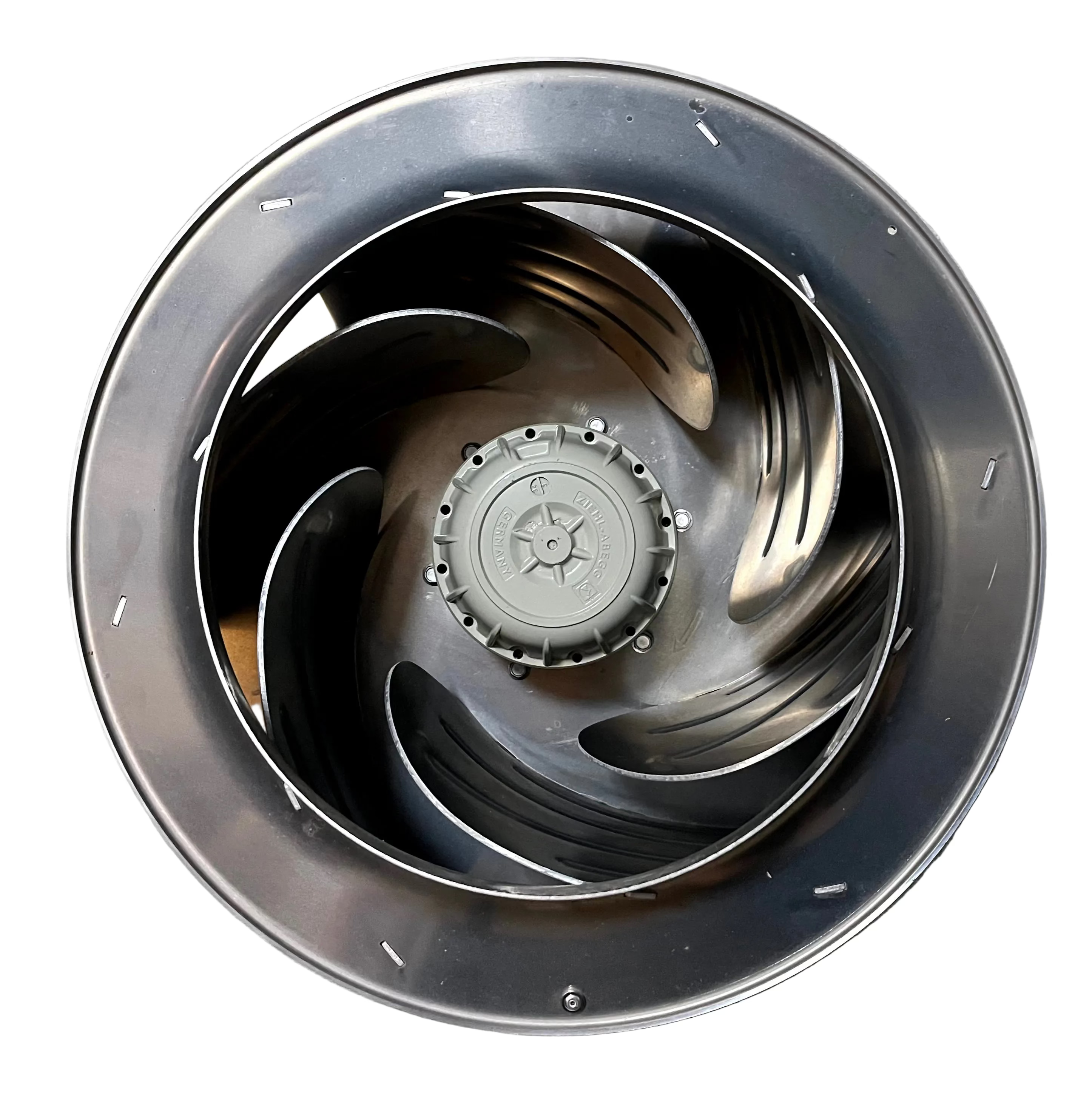 Brand new RH45G-4EK.4I.1R ZIEHL-ABEGG centrifugal fan 230V 0.61/0.83kW 2.9/3.7A 1270/1320rpm
