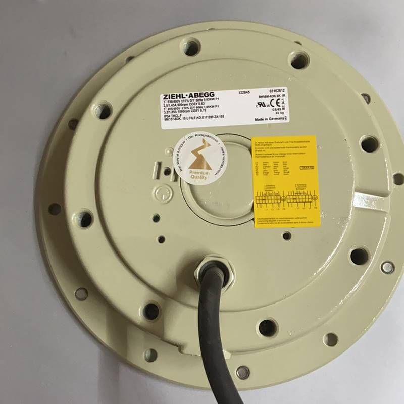 MK137-6DK.15.C 330-575V/60HZ ZIEHL-ABEGG Centrifugal Fan
