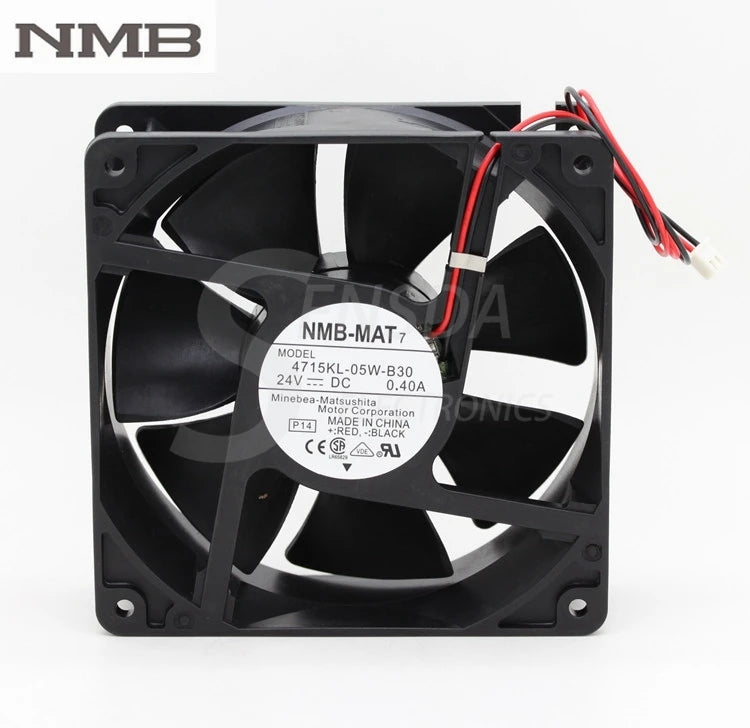 Original For NMB 4715KL-05W-B30 120mm 12cm 12038 DC 24V 0.40A 9.6W server inverter computer axial cooling fans - AliExpress 7 - aloinfousa.com
