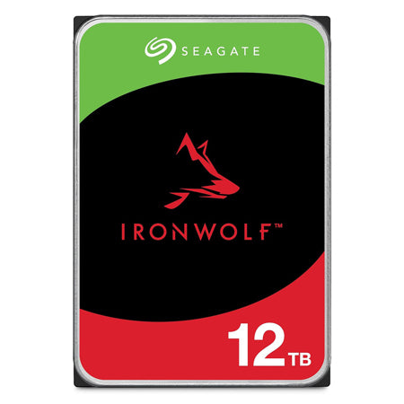 Seagate IronWolf SATA III 3.5" Internal NAS Hard Drive 12TB Single