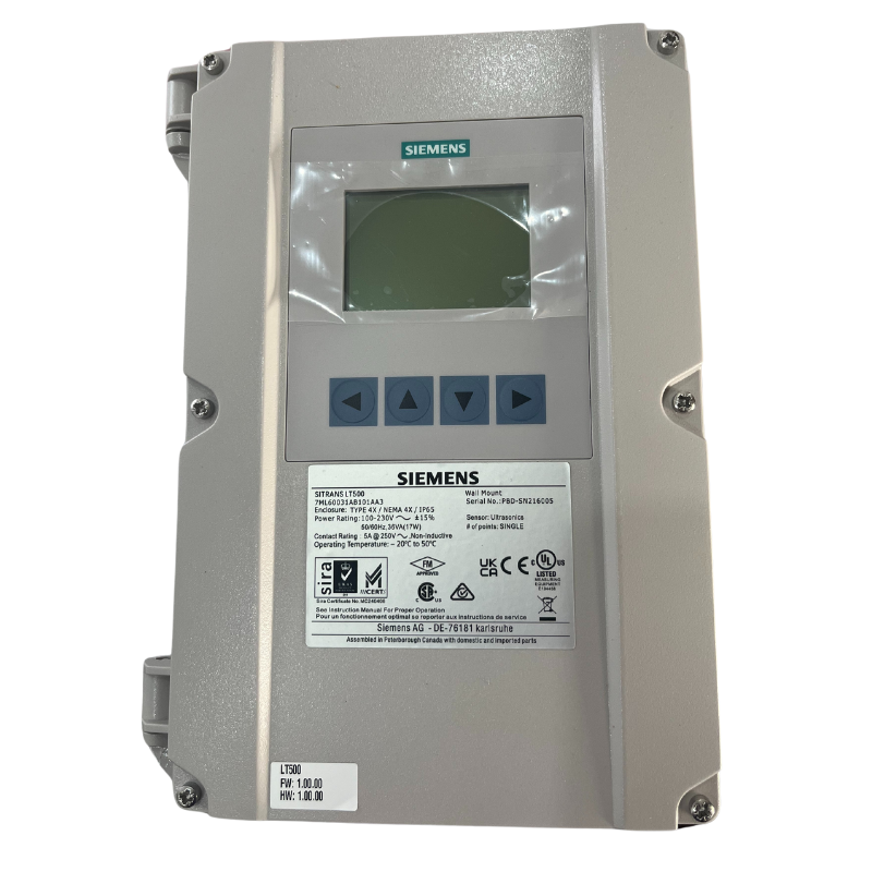 SIEMENS Digital Controllers SITRANS LT500  HydroRanger/MultiRanger