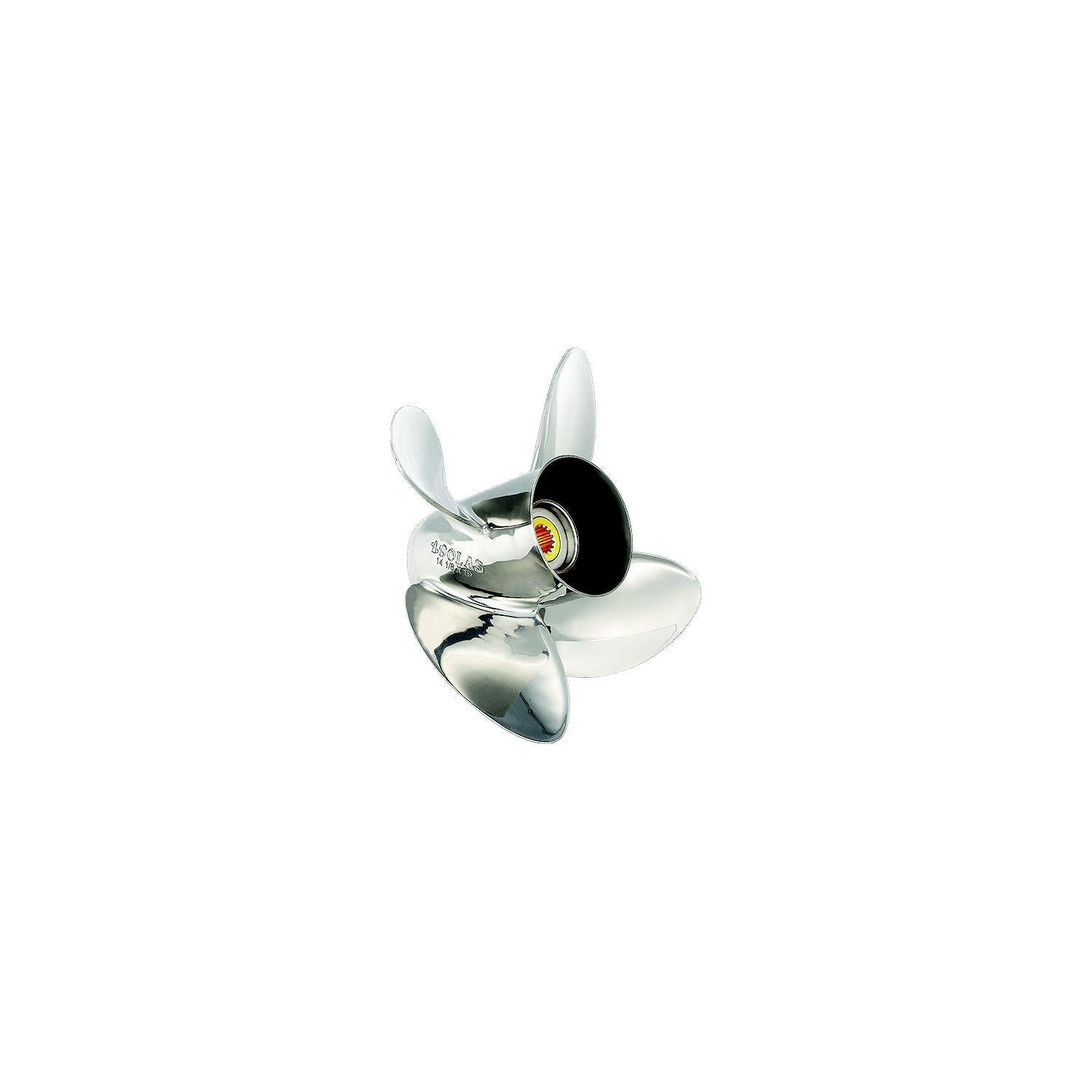 Solas Propeller 1553-145-15 Solas HR Titan SS 4-Blade Propeller for Mercury