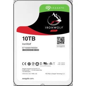Seagate IronWolf 10TB 7200RPM SATA 6Gb/s HDD for NAS Servers