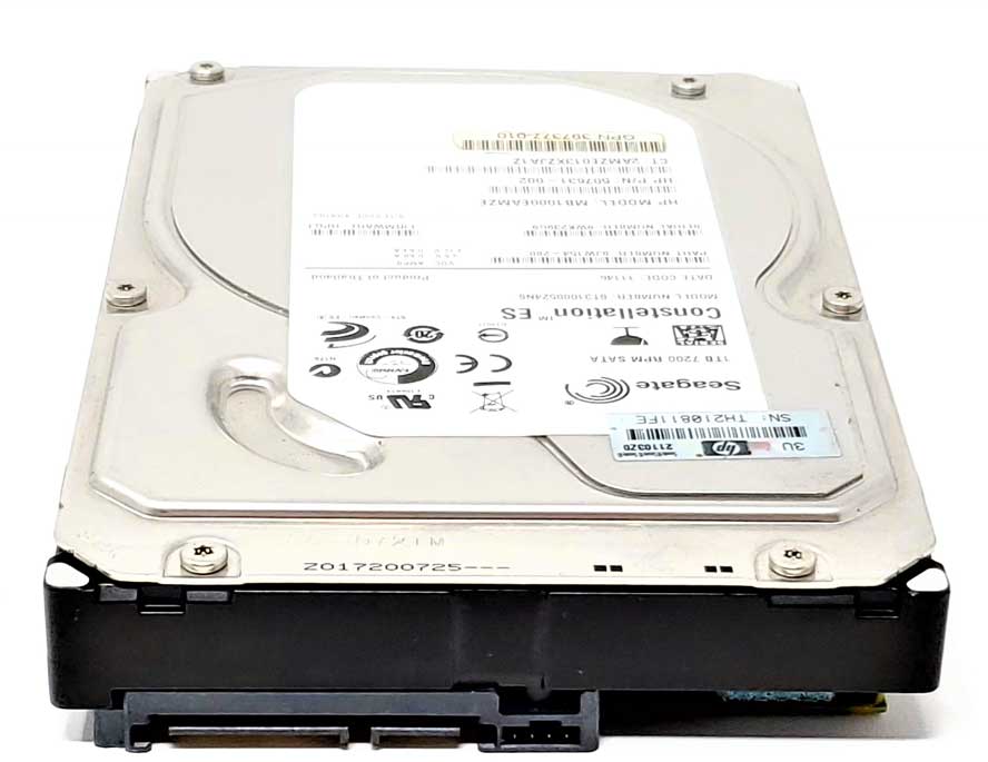 Seagate 1TB 7.2K RPM SATA 3.5-inch Hard Drive for Desktops Servers