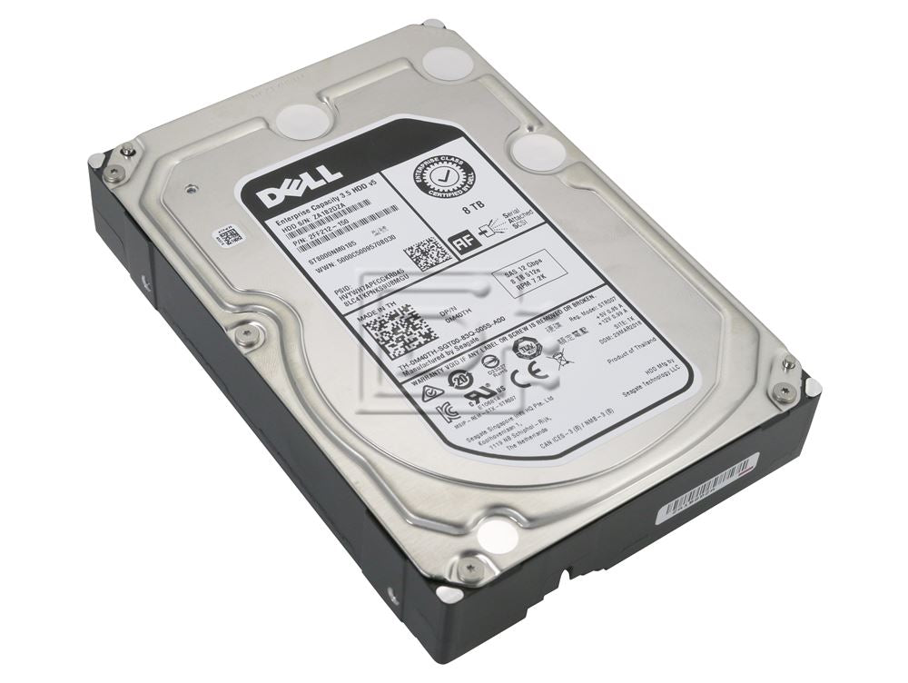 Seagate ST8000NM0185 2FF212-150 M40TH 0M40TH VFP4M 0VFP4M Dell 8TB SAS Hard Drives ME4 Image 1 image