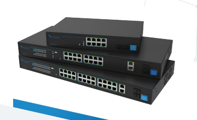 Eagle Eye Switch CSW28g (24 Port Gbit Managed PoE+ Switch with 2xUplink & 2xSFP, 370W) Yearly (EN-CSW28g-12)