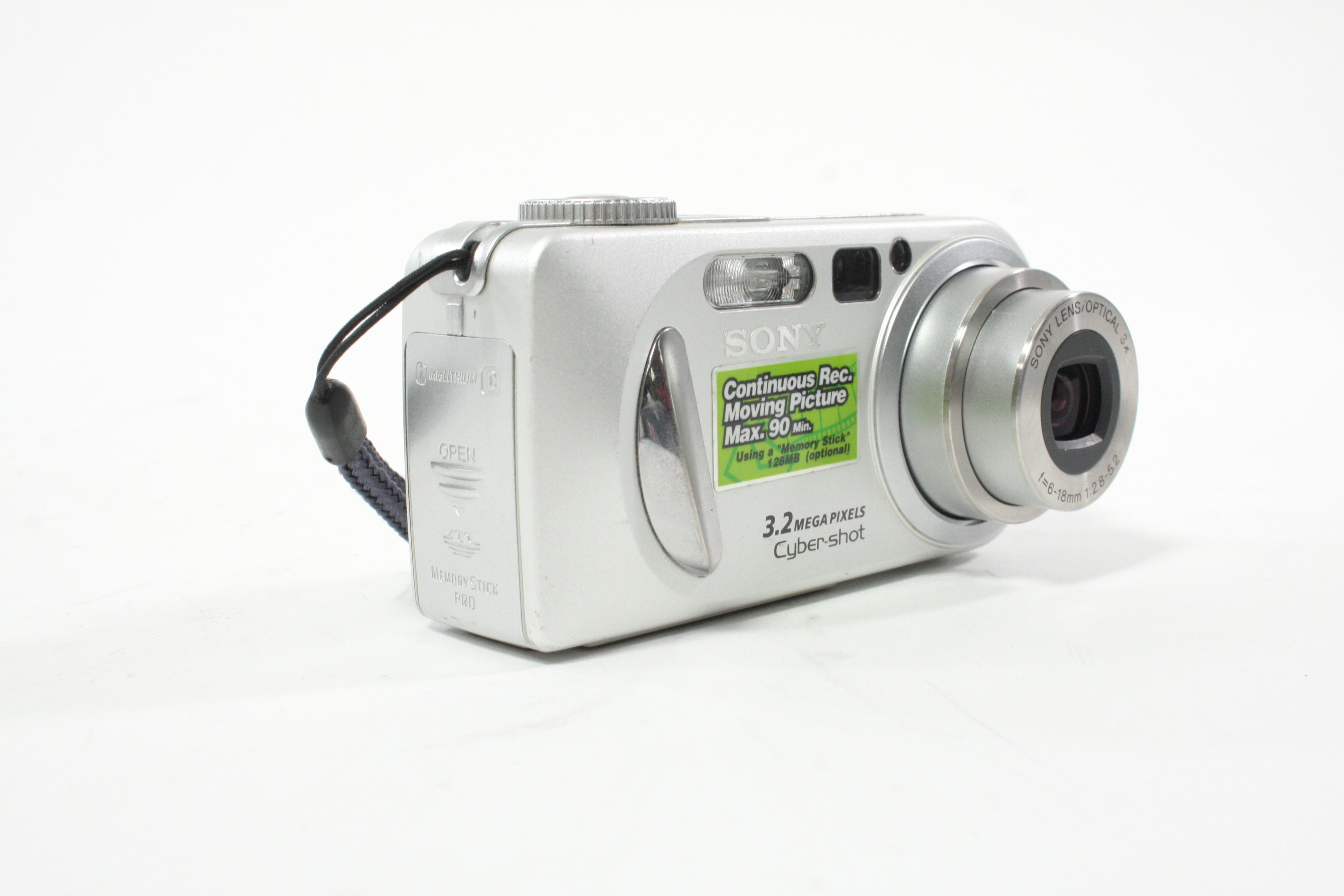 Sony CyberShot DSC-P8 Digital Point-and-Shoot Camera 3x Zoom 3.2mp