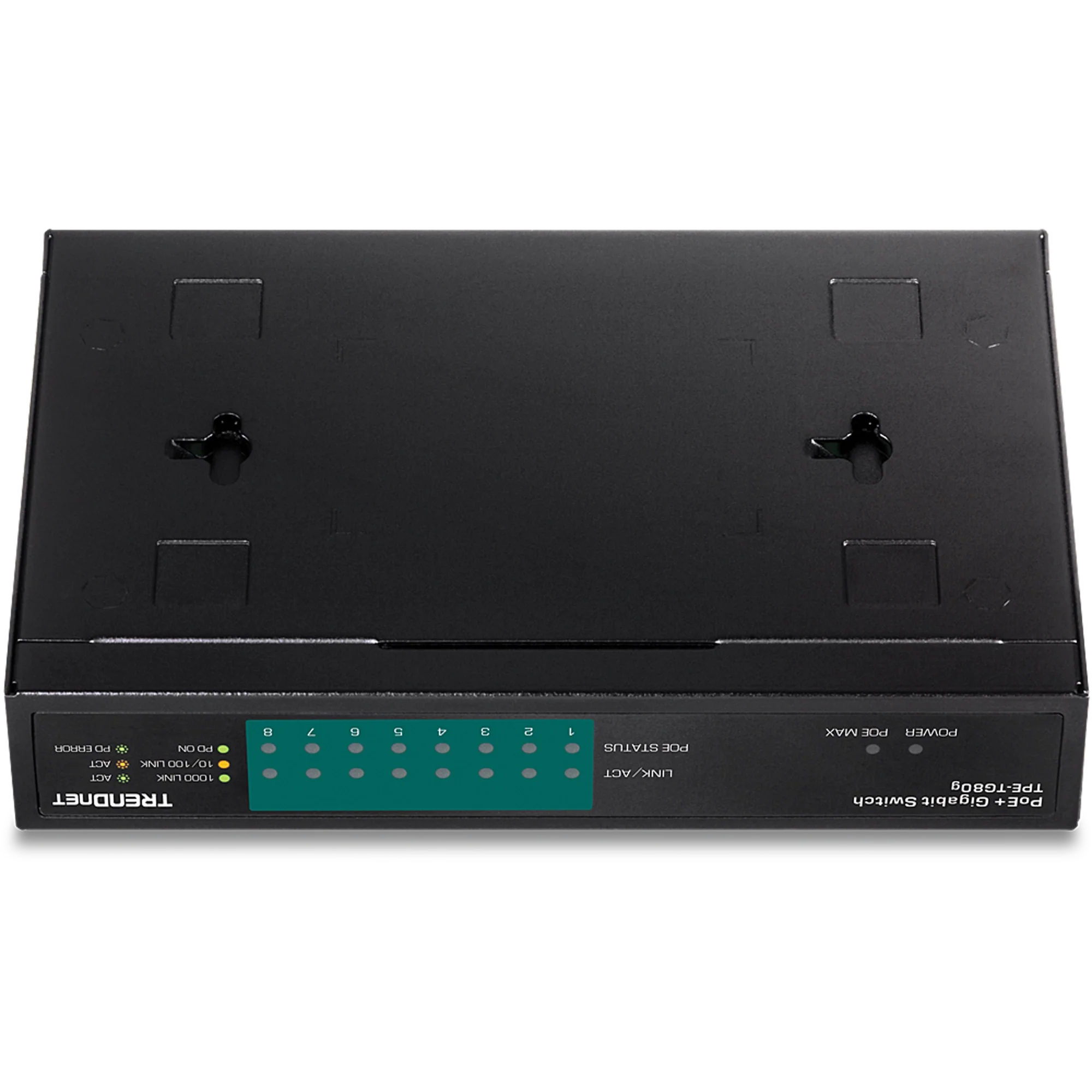 TRENDnet TPE-TG80g 8-Port Gigabit GREENnet PoE+ Switch