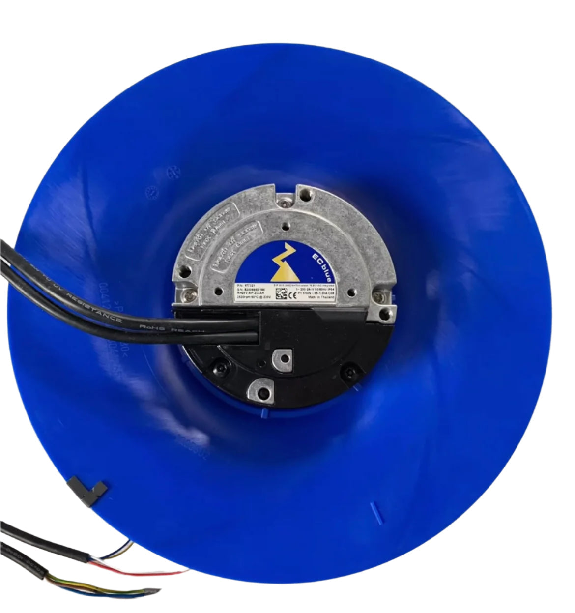 RH25V-4IP.ZC.AR ZIEHL-ABEGG centrifugal fan 170W 1.65/1.35A 2520rpm