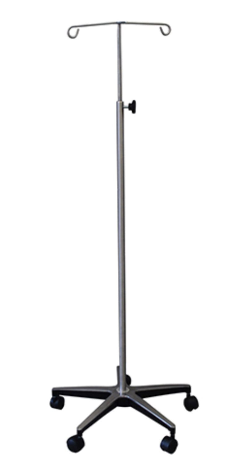 5-Leg Stainless Steel IV Pole