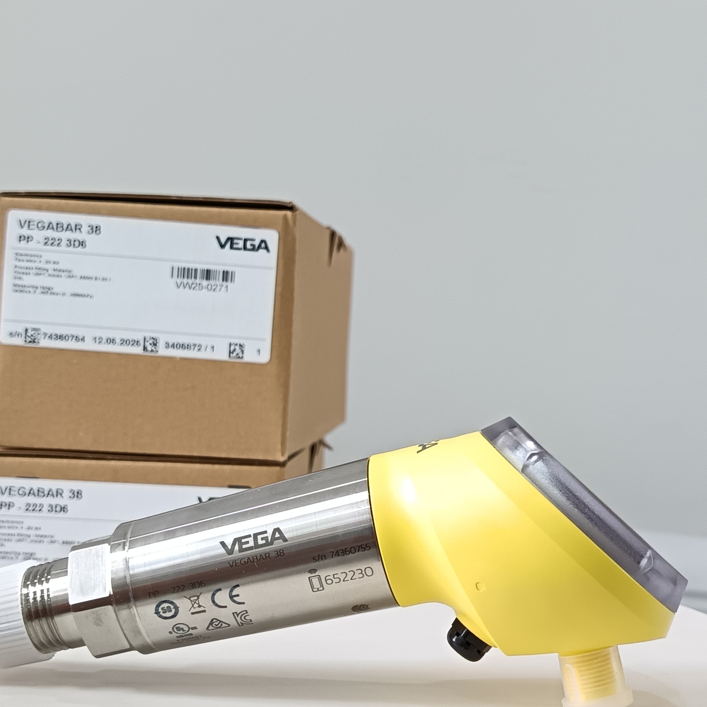 VEGA VEGABAR 38 Pressure sensor with switching function