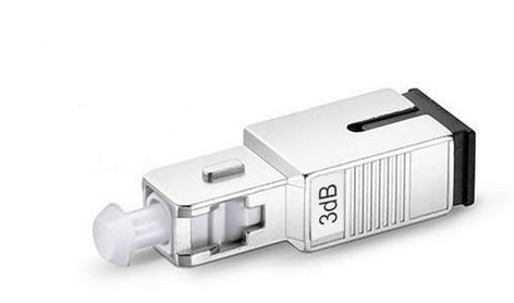 SC/UPC Fixed Fiber Optic Attenuator, Male-Female, SM/MM, 1~25dB Optional