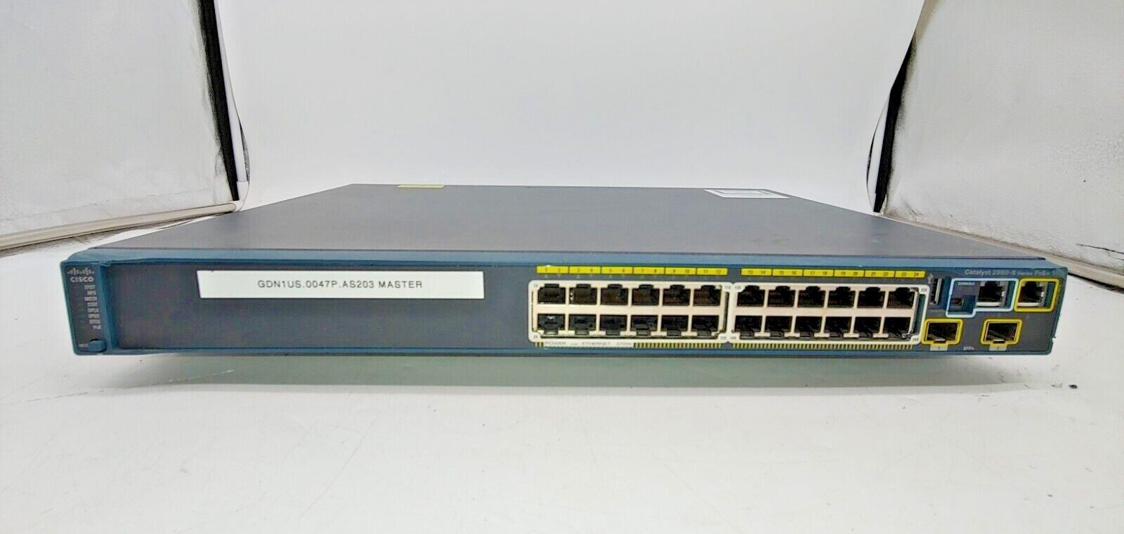 Cisco WS-C2960S-24PD-L 24-Port 1GbE PoE+ *Blemished*