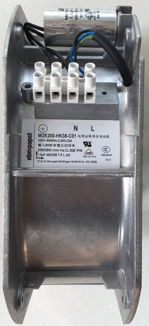 W2E200-HK38-C01 Ebm-Papst Axial Fan 230V 64/80W 0.29/0.35A 2550/2800rpm