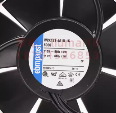 Ebm-Papst W2K121-AA15-16 115V 18/17W Cooling Fan