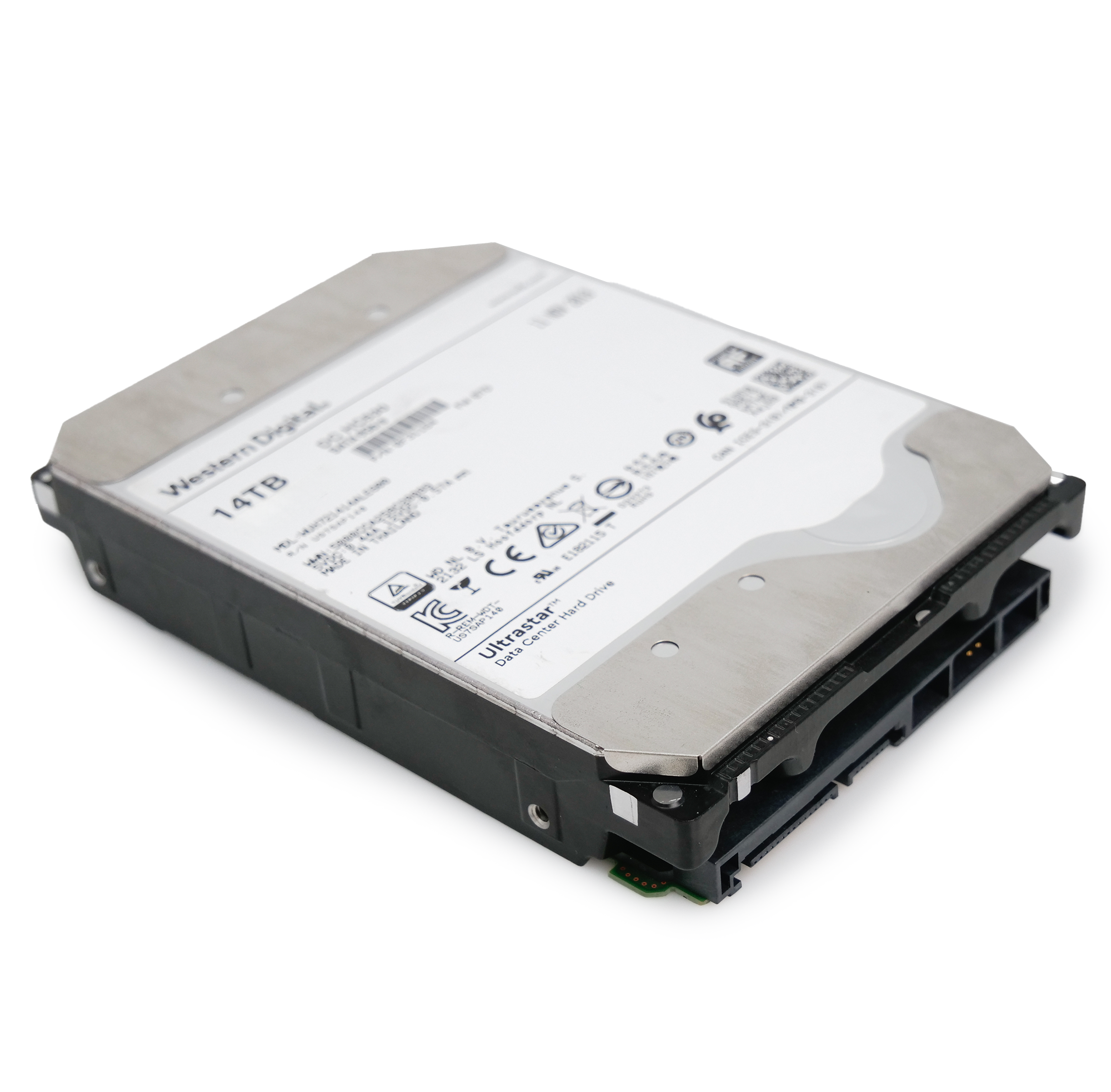 Western Digital Ultrastar DC HC530 WUH721414ALE600 0F31164 14TB 7.2K RPM SATA 6Gb/s 512e 3.5in Refurbished HDD