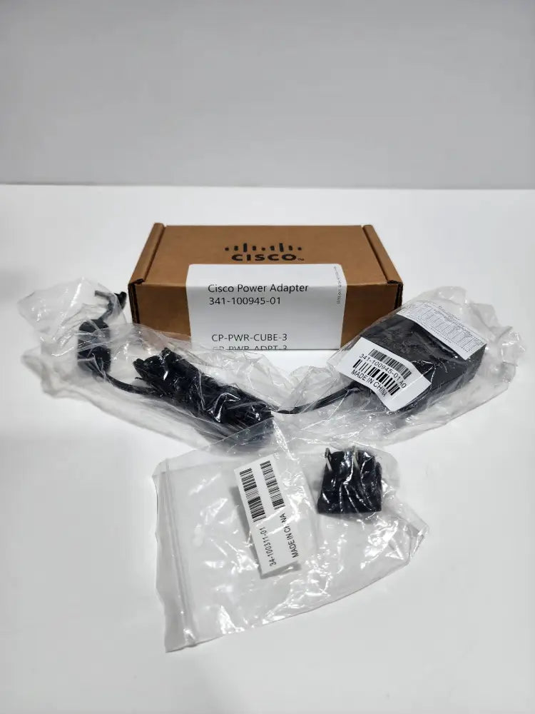 Cisco CP-PWR-CUBE-3= Power Cube 3 IP Phone Power Supply 48V for 6900 7800 7900 Series - Refurbished
