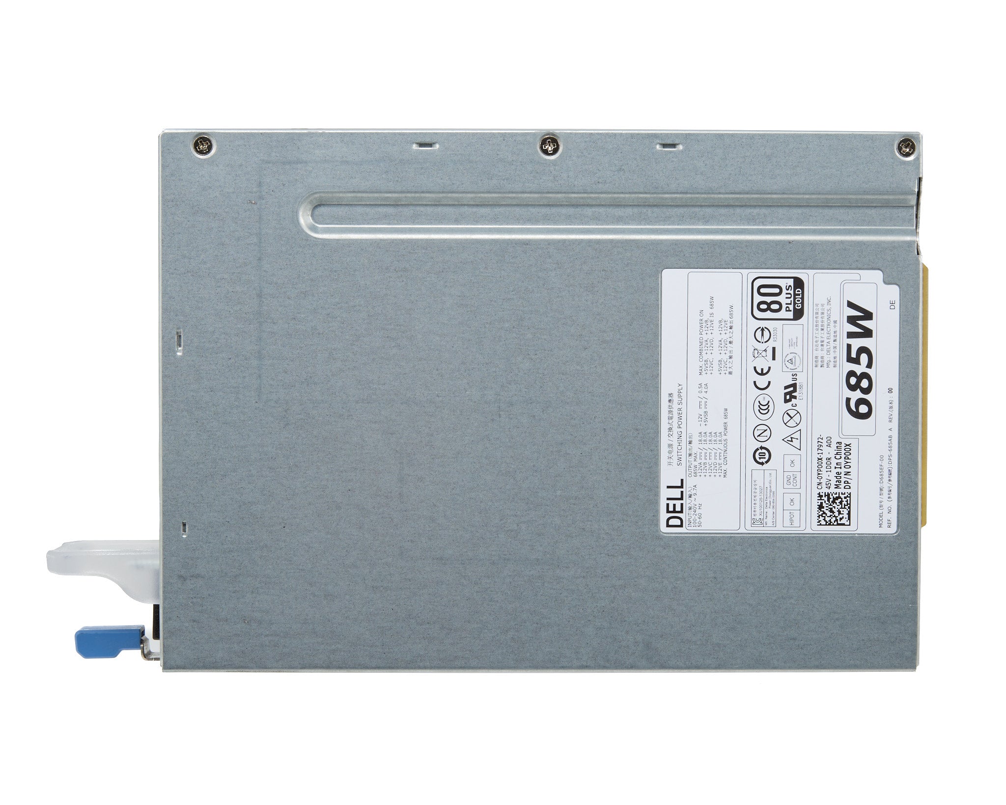 Dell Precision 685W 80 Plus Gold Power Supply for T3610 and T5610