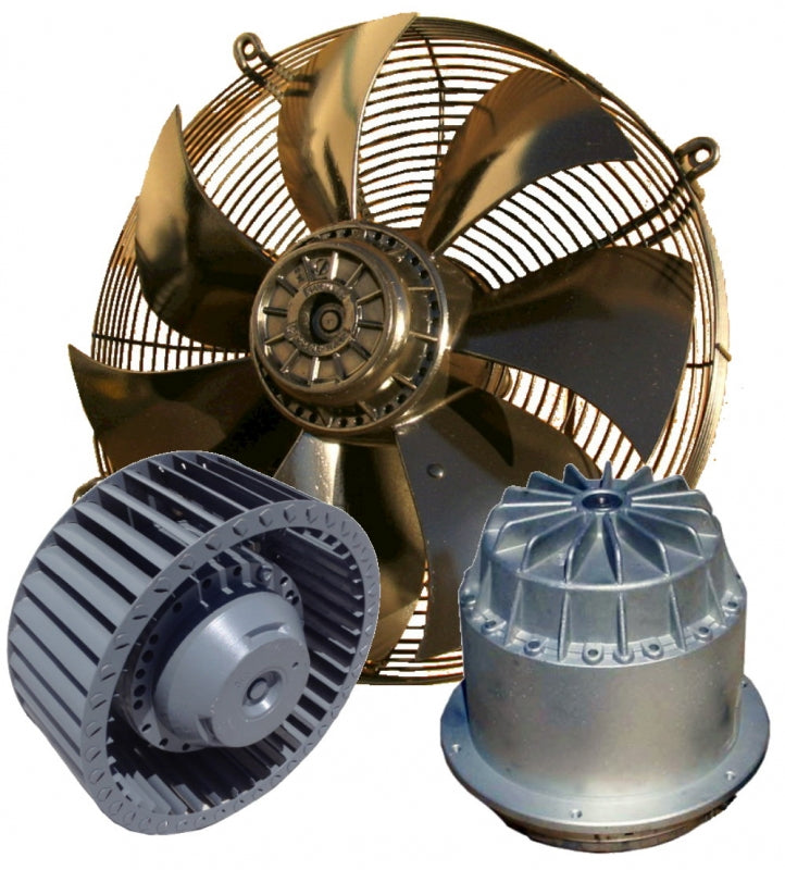 Ziehl Abegg ABB RH35M-4EK.2F.1R .4KW  Fan Motor Repair and Rewinding