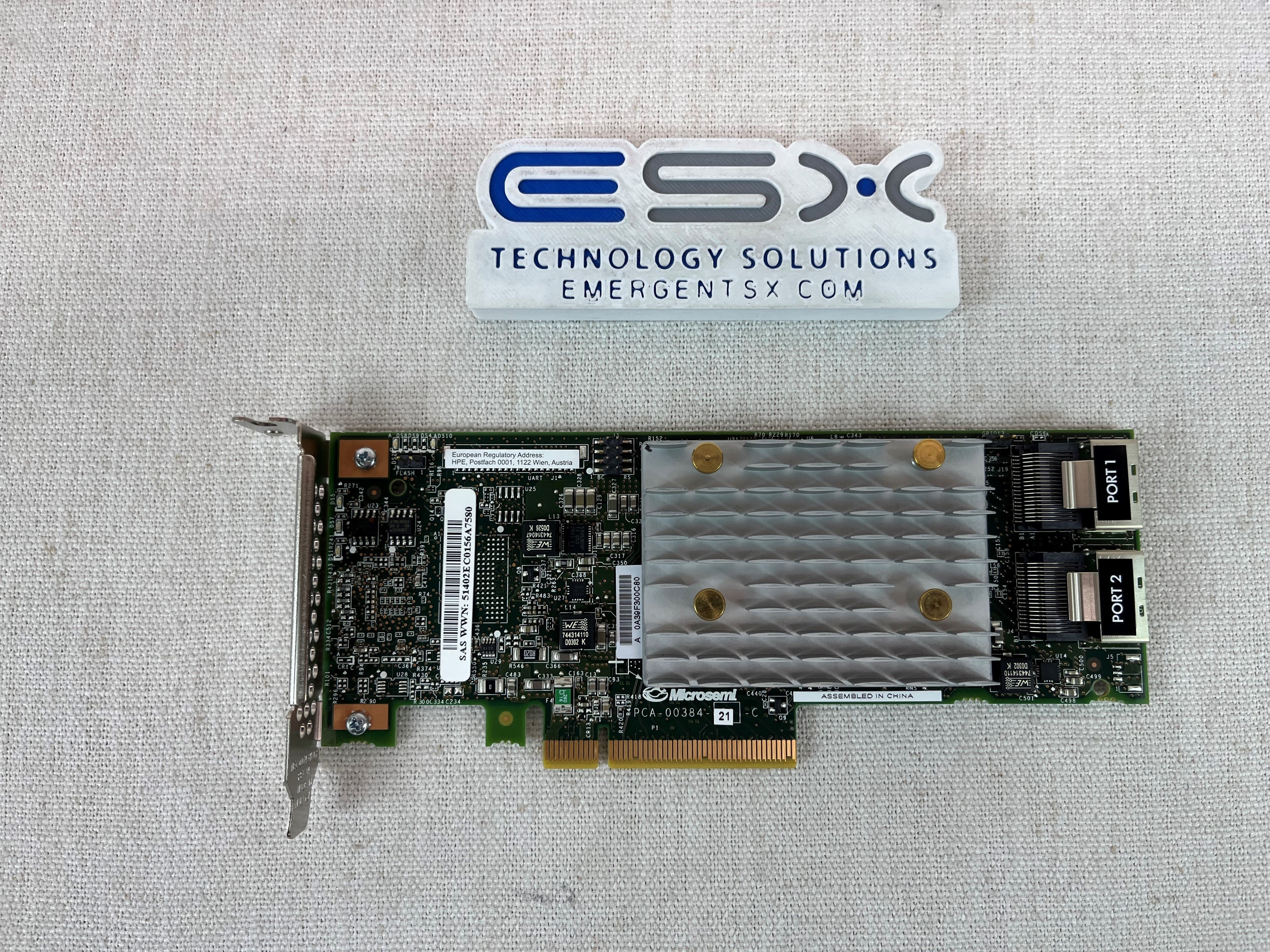 HPE 836266-001 Smart Array E208I-P SR Gen10 12G SAS Controller 804394-B21