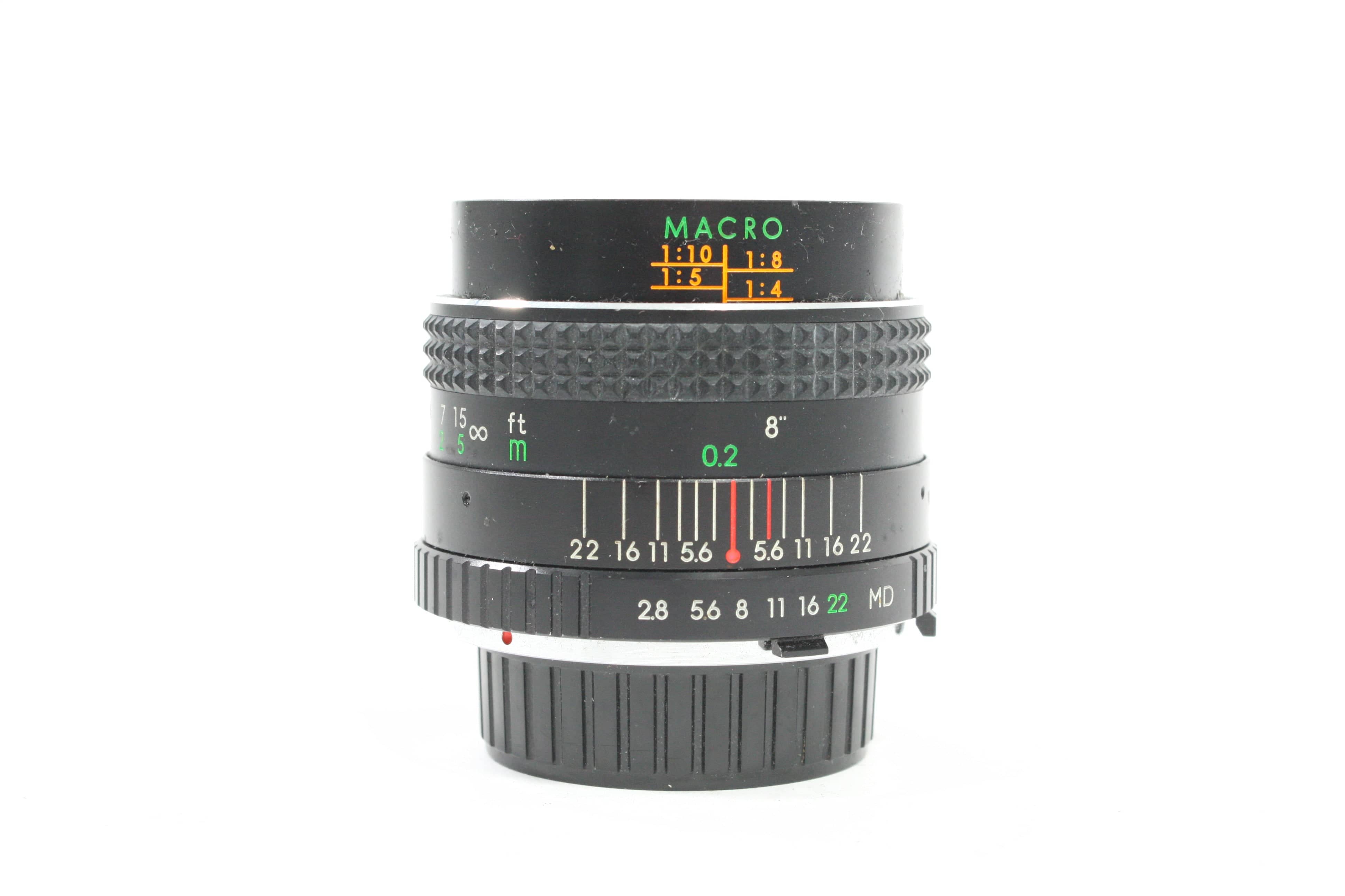 Albinar 28mm f/2.8 ADG Macro Focus Lens for Minolta MD Mount