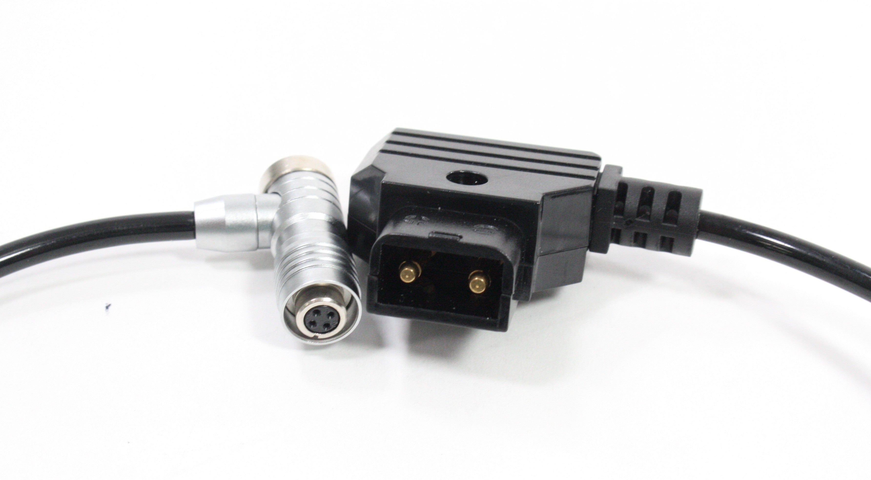 Alvin's Cables DTap to 4 Pin Male Sound Device Zaxcom Power Cable for Zoom F8