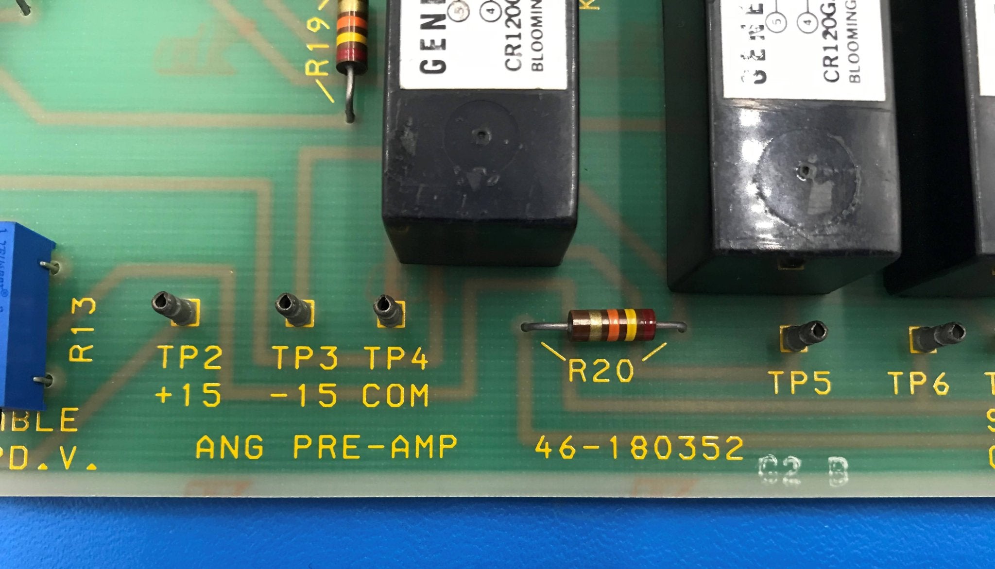 Ang Pre-Amp Board (46-180352 G2 D GE Advantx