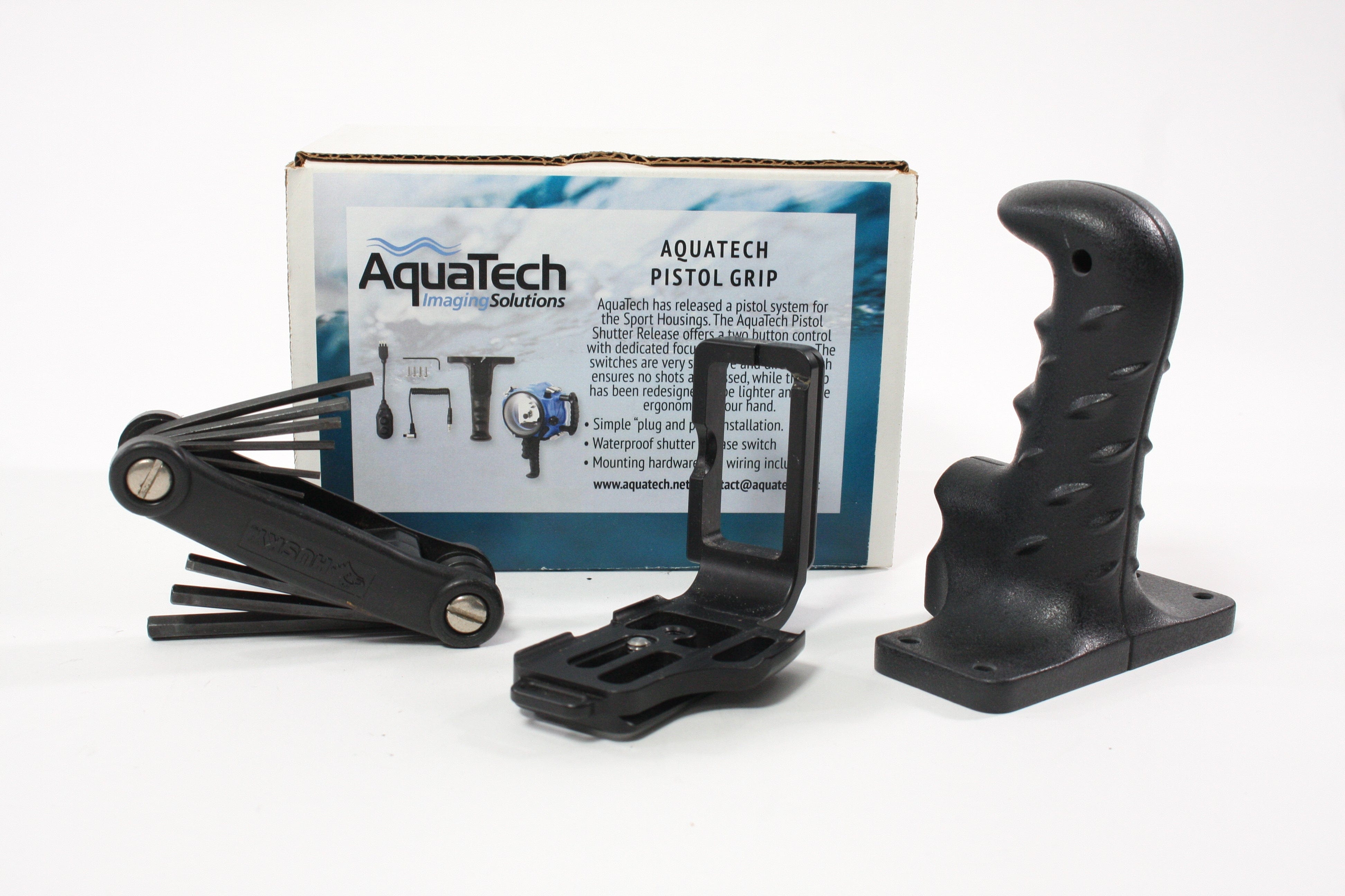 Aquatech Elite D810/D800/D800E with Housing, Grip, and PD-135 Lens Port