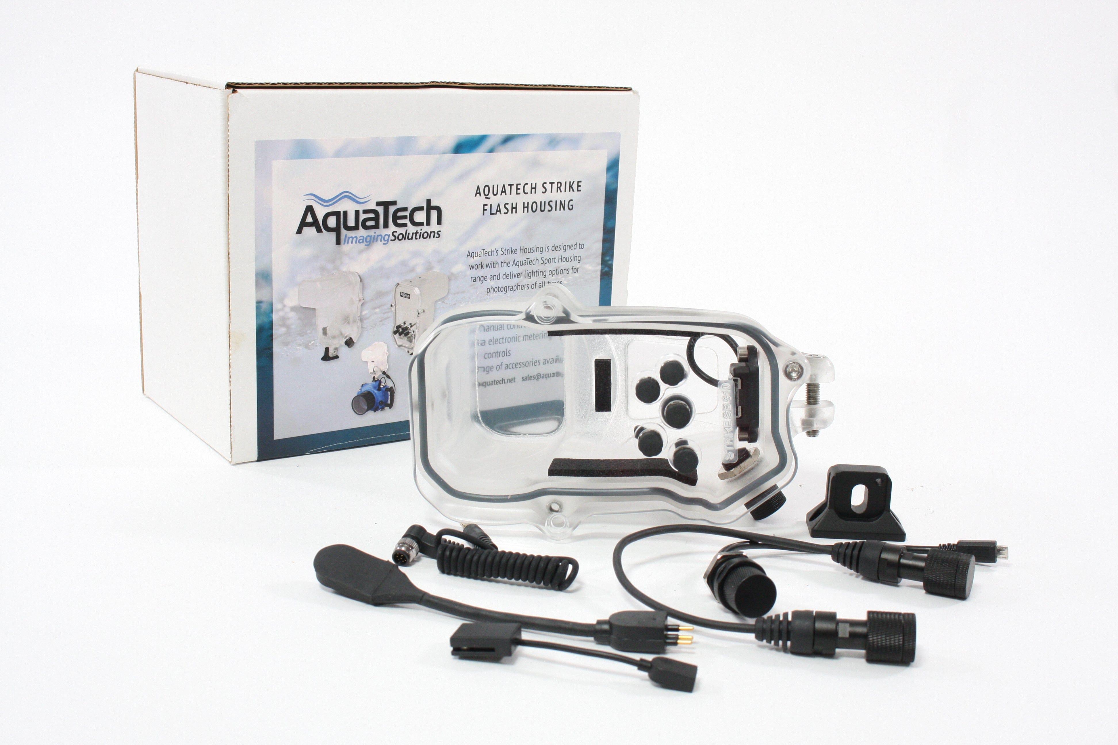 Aquatech Elite D810/D800/D800E with Housing, Grip, and PD-135 Lens Port