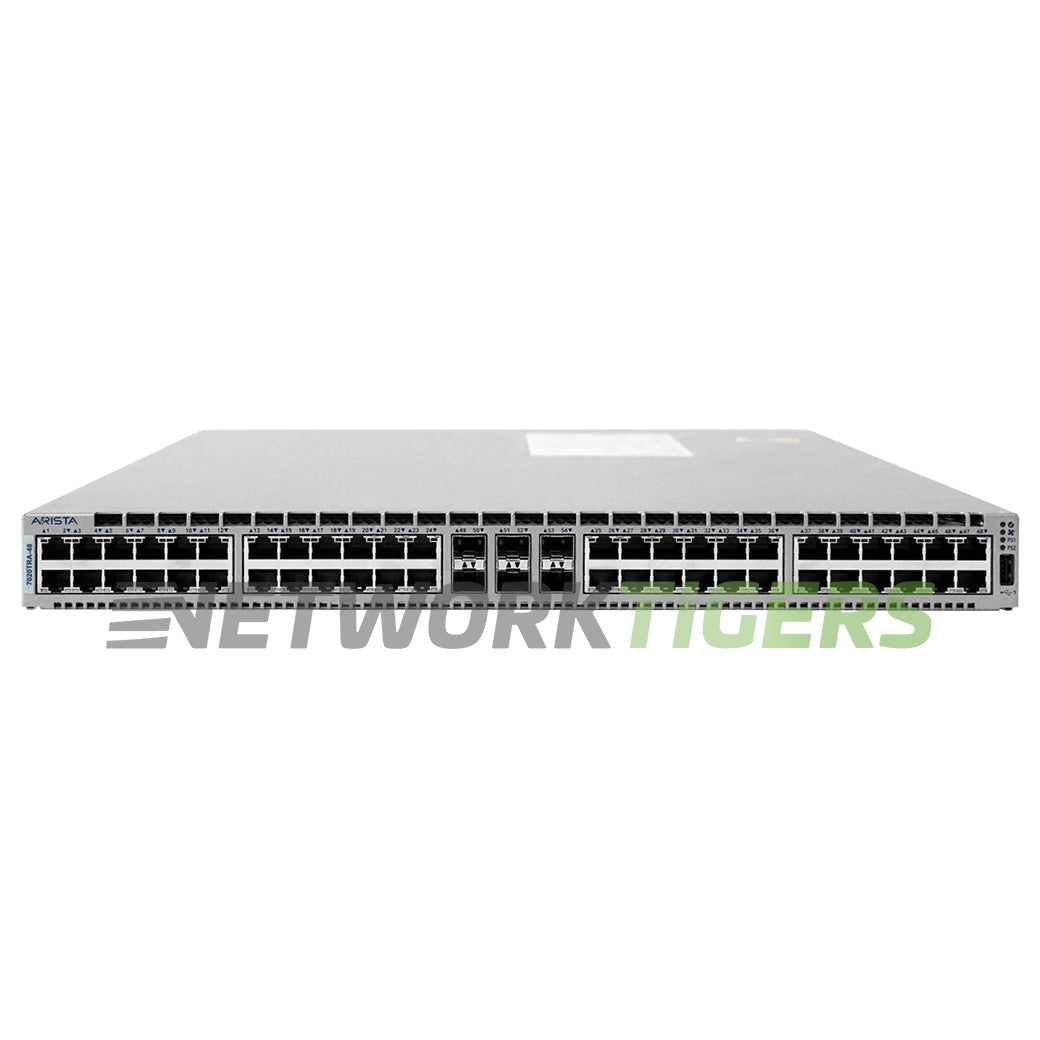 Arista DCS-7020TRA-48-R 7020R Series 48x 1GB RJ45 6x 10GB SFP+ B-F Air Switch