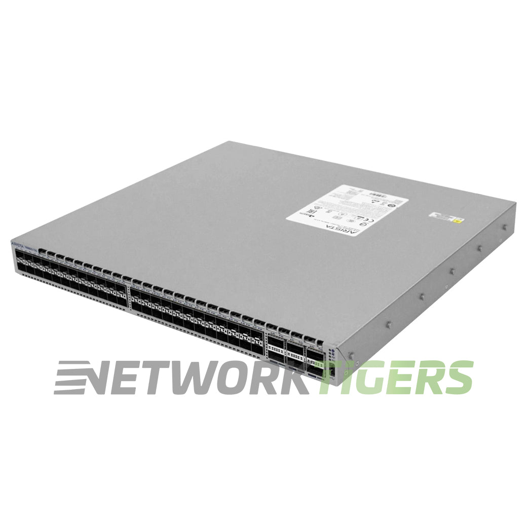 NEW Arista DCS-7050SX-72Q-R 48x 10GB SFP+ 6x 40GB QSFP+ Back-to-Front Air Switch