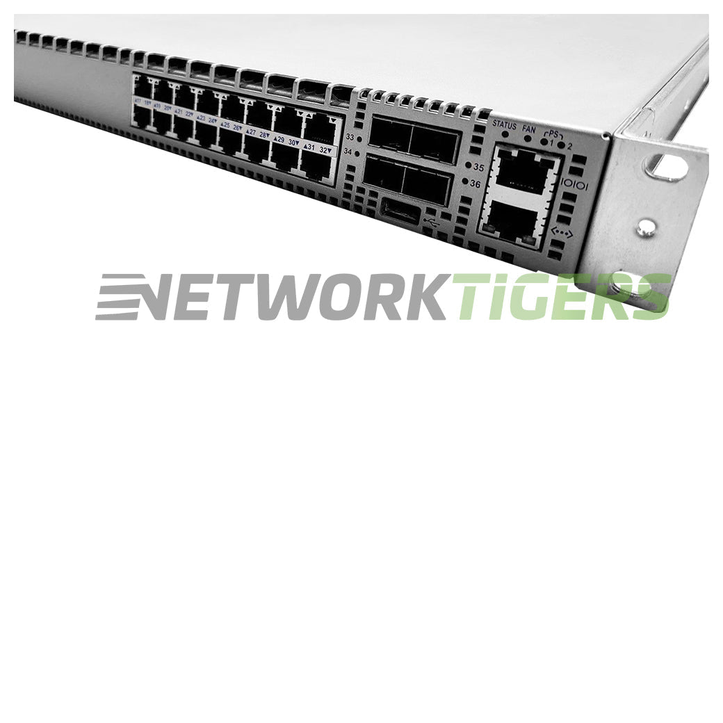 Arista DCS-7050T-36-R 32x 10GB Copper 4x 10GB SFP+ Back-to-Front Airflow Switch