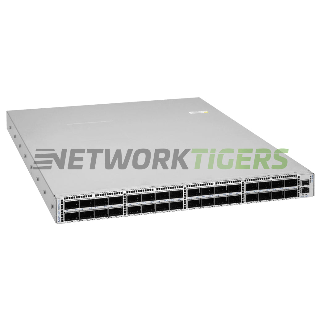 NEW Arista DCS-7060DX4-32-F 32x 400GB QSFP-DD Front-to-Back Airflow Switch