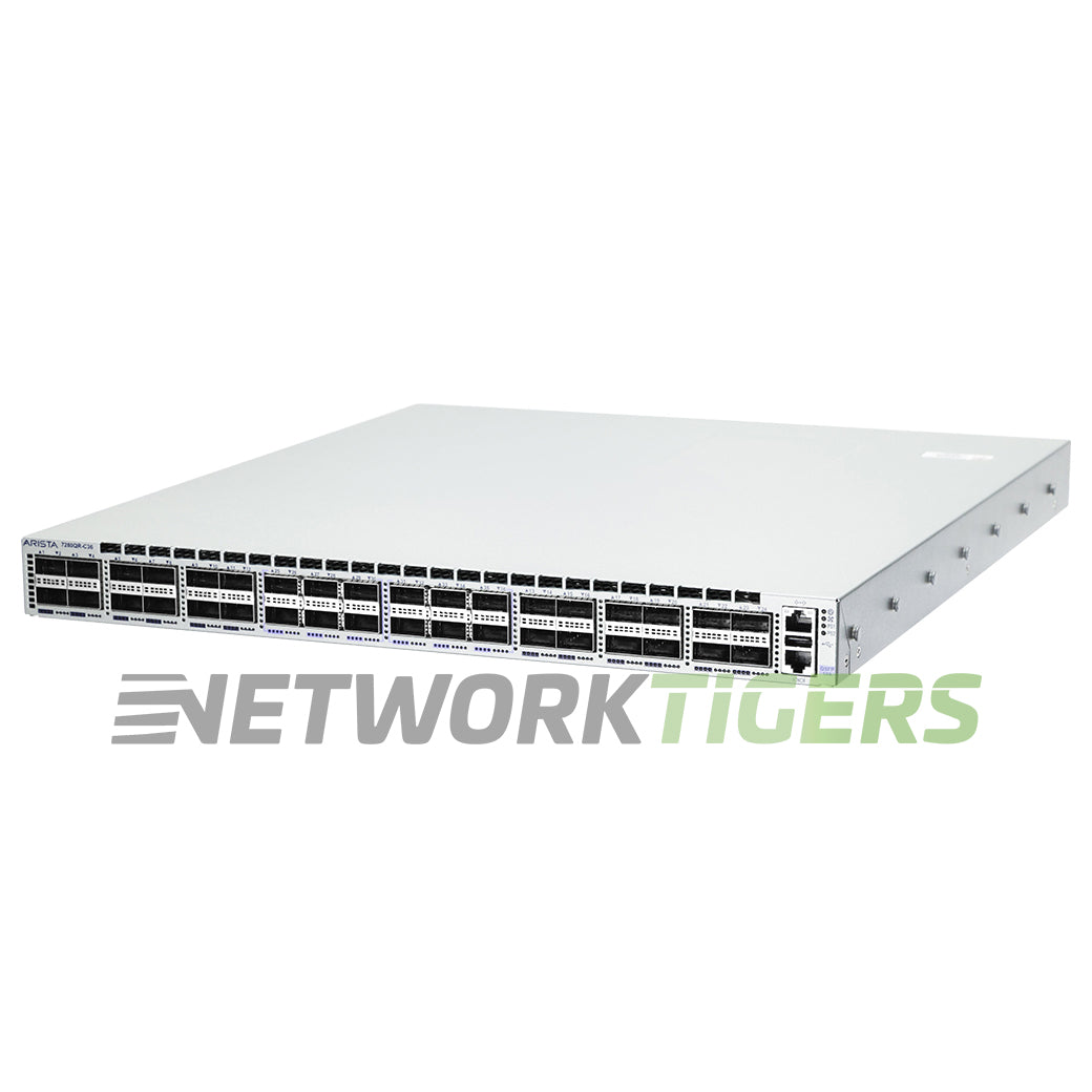 NEW Arista DCS-7280QR-C36-M-F 24x 40G QSFP+ 12x 100G QSFP F-R Airflow Switch