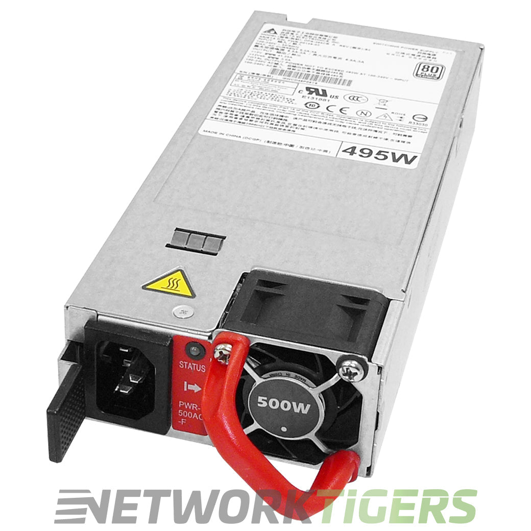 Arista PWR-500AC-F 7160 Series 500W AC F-B Air (Red) Switch Power Supply